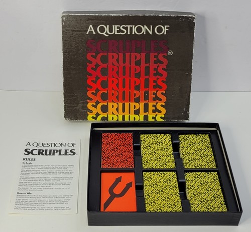 Question scruples board - a,