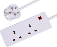 2 / 3 Way Mains Extension Lead