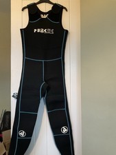 PEAK UK MENS SMALL LONG JOHN WET SUIT SUITABLE FOR WATERSPORTS