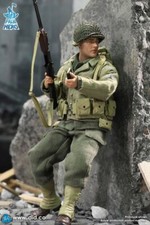 DID XA80012 WWII US 2nd Ranger Battalion Private First Class Reiben 1/12 Model