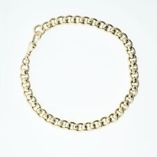 Antique Solid 9ct Rose Gold Rollerball Bracelet