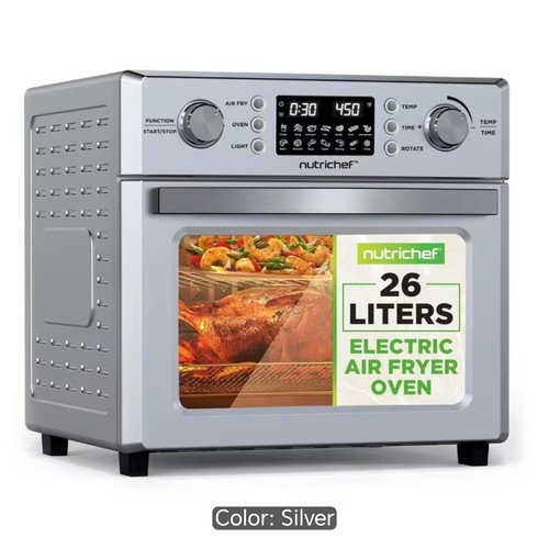 Nutrichef air fryer oven - air, with