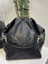 Mulberry Large Navy Snake Cut