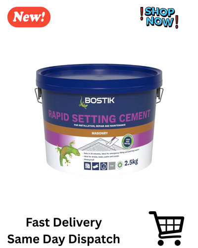 Rapid setting cement 5kg - rapid, 2.5kg