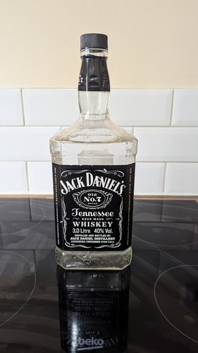 Jack daniels empty bottle - empty,
