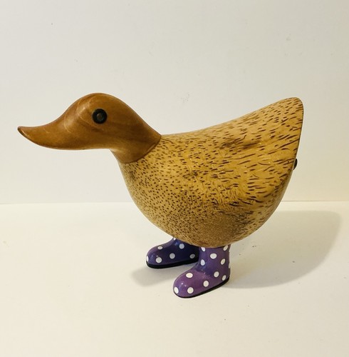 Dcuk wooden duck - rare, purple