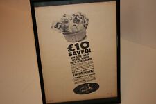 Lambretta 150 Scooter Framed