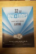Vtg Boye & Emmes Machine Tool