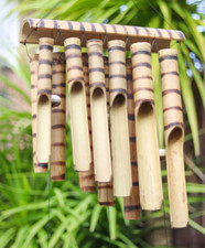 Burnt Bamboo Windchime Pan