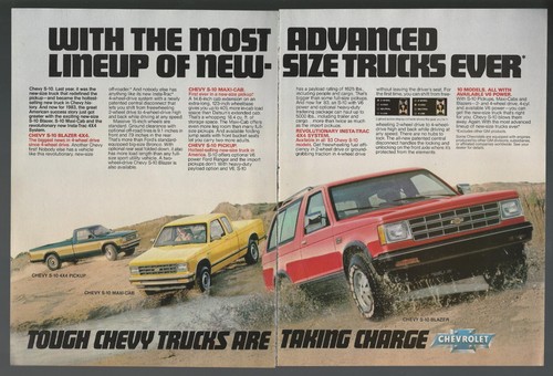 1983 chevrolet pickup - chevrolet, s-10