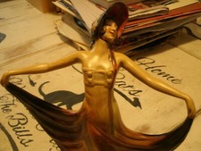 RARE WADE ART DECO  PAVLOVA 3, CELLULOSE FIGURINE , 1936