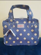 Cath Kidston waterproof BLUE BOTTON DOT LUNCH BAG