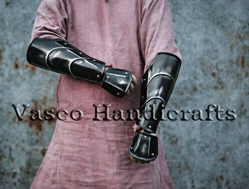 Medieval arm guard pair - medieval,