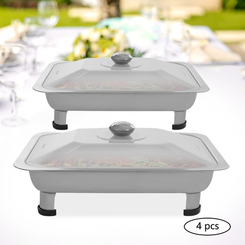 4pcs buffet dish tray - 4pcs,