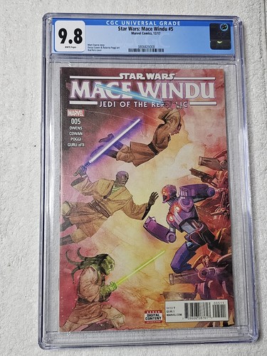 Star wars mace windu 5 - windu, cgc