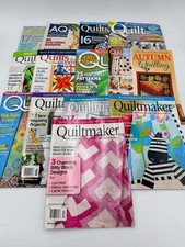 Various Quilting Magazines