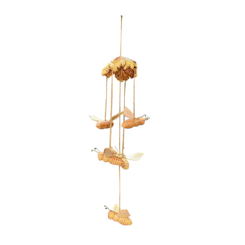 Silent bee wind chime - silent, 50cm