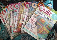 Quilt Magazines  1983 to 2013