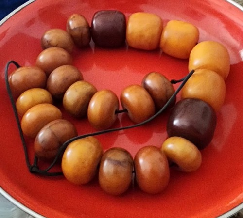 Antique african butterscotch - african,