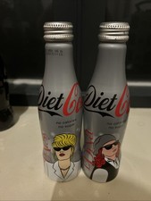Absolutely Fabulous Two Limited Edition Diet Coca Cola Bottles Unopened