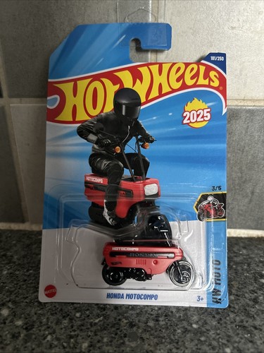 Hotwheels honda motocompo - hotwheels,