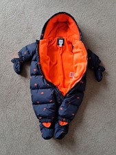 BABY GAP BOY SNOWSUIT/PRAMSUIT 0-6mth Excellent Condition