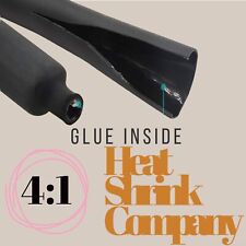 4:1 Adhesive Lined Ratio Heat Shrink Sleeving - 4mm - 24mm Waterproof Tubing