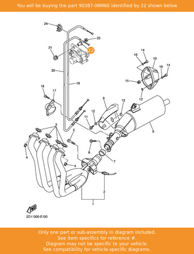 Yamaha collar 90387 06m60 - 90387-06m60, oem