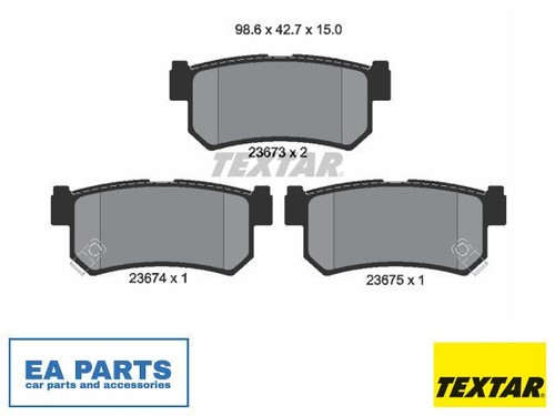 Brake pad set - brake,