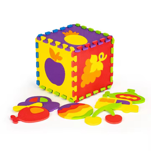 Baby play mat - baby, fruit