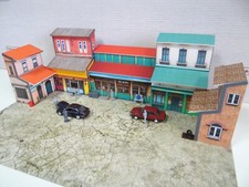 Diorama model buildings 1/43
