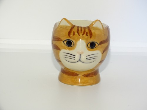 Quail ceramic ginger coloured - quail,