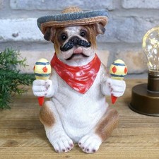 Mexican bulldog ornament - bulldog,