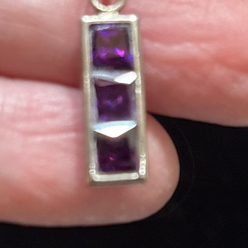 Purple cubic zirconia - zirconia,