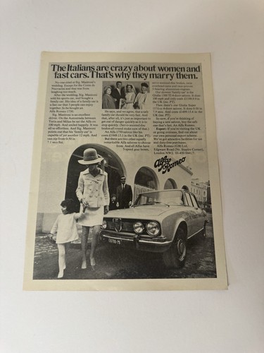 Original vintage 1969 alfa - vintage,
