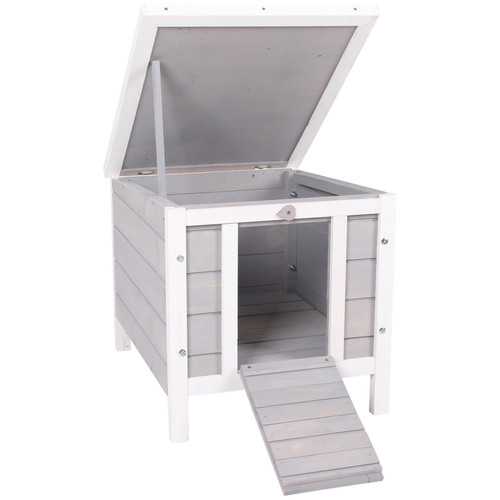 Wooden rabbit hutch - wooden,