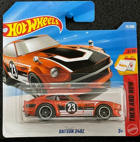 Datsun 240z orange hot wheels - datsun,