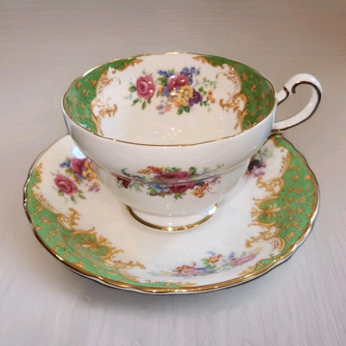 Vintage greenby paragon footed - vintage,