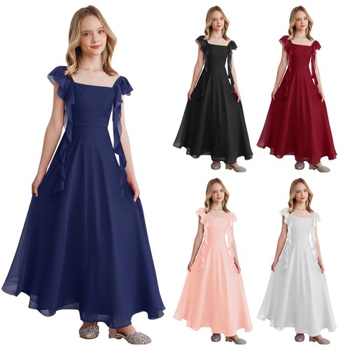 Girls line dress flower - a-line,