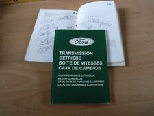 Ford Parts Catalogue Gearboxes Escort Sierra RS Cosworth Transit Capri  P100 +++
