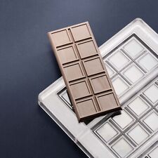 Bold Maker 43mL 10pc Chocolate Bar Mold - Polycarbonate - Makes 4 Bars - 22869