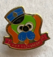 HMP MAGHABERRY (LISBURN NORTHERN IRELAND) 1992 DOG IN CAP POLICE TIE PIN BADGE