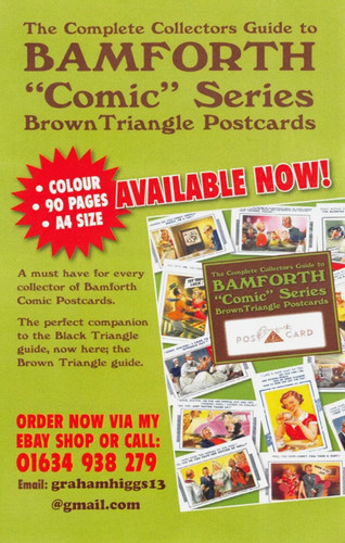 Bamforth brown triangle - bamforth, comic