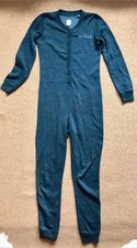 Jack Wills Salcombe Devon Grey One Piece  Pyjamas Nightwear Loungewear - Size 8