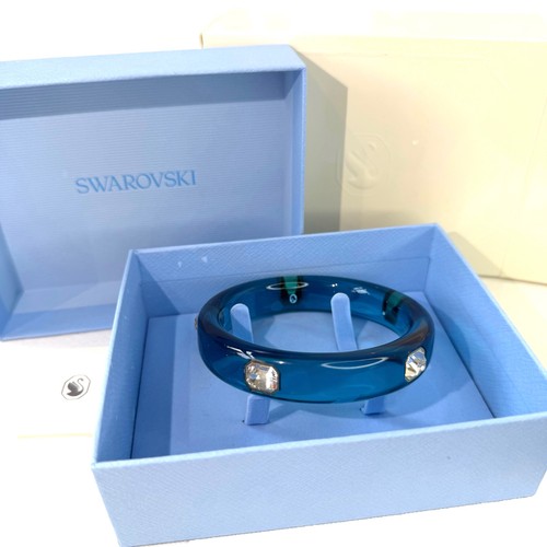 Swarovski blue dulcis - blue, bangle