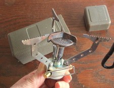 ARMY COMMANDO COMPACT STOVE GAS FIELDCRAFT, RATIONS COOKER, COOKING CAMPING ARMY