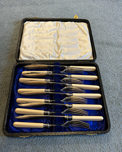 Vintage 12pc stainless - vintage,