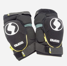2 x RH Bliss MTB BMX Jump Bike Cycling Knee Pads Large Black NOT SET GN-312-D9