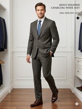 Next Men’s Charcoal Suit