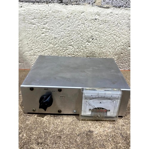 Vtg silver analogue radio - vtg,
